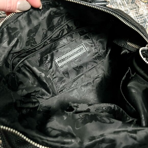 Rebecca Minkoff Moto Satchel Tote - Black - Picture 4 of 6